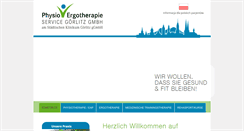 Desktop Screenshot of physiotherapie-klinikum.de